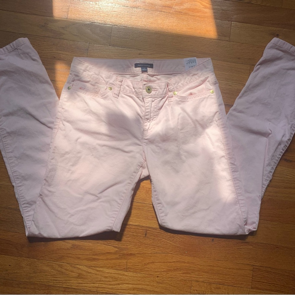 Pink corduroy pants
